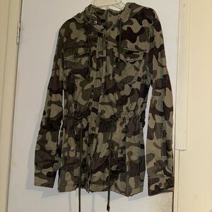 Ashley By 26 International Camouflage Utility Jacket